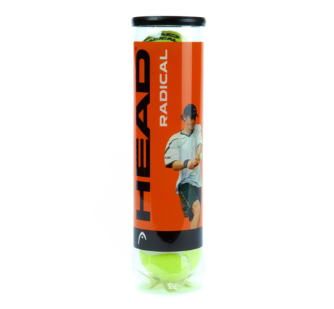 Head Radical Tennis Balls (4 Ball Can) - main image